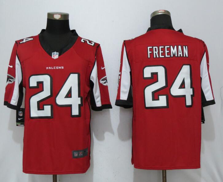 2017 New Nike Atlanta Falcons #24 Freeman Red Limited Jersey